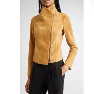 Vince Suede Scuba Jacket